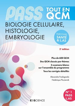 PASS tout en QCM  - biologie cellulaire, histologie, embryologie - PASS et L.AS (5e édition)