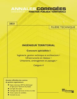 Ingénieur territorial - concours spécialités I (édition 2021)