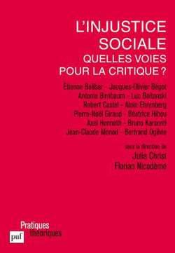 L'injustice sociale - quelles voies pour la critique ?