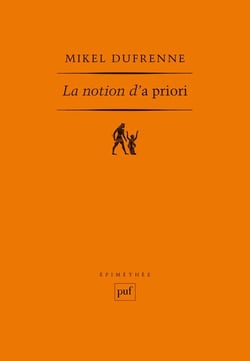 La notion d'a priori