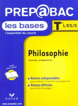Philosophie t.1 - terminale - bases