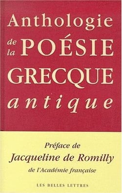 Anthologie de la poésie grecque antique