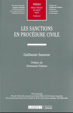 Les sanctions en procédure civile t.627