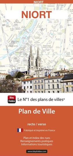Niort : Plan de ville (édition 2025)