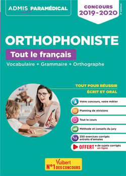 Orthophoniste - tout le français (concours 2019-2020)