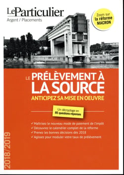 Le prélèvement à la source (édition 2018/2019)