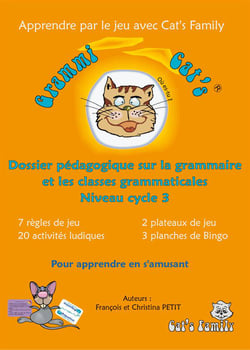 Dossier pédagogique sur la grammaire et les classes grammaticales - niveau cycle 3