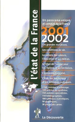 L'etat de la france 2001-2002 - le diagnostic de 110 specialistes - 13e edition