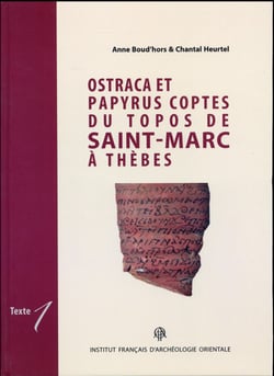 Ostraca et papyrus coptes du topos de saint marc à thebes