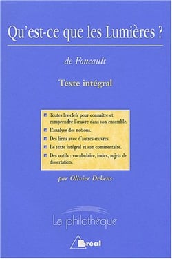 Qu'est-ce que les Lumières ?
