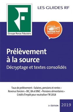 Les guides RF : prélèvement à la source (édition 2019)