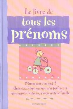 Le livre de tous les prenoms