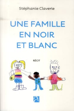 Une famille en noir et blanc