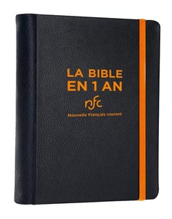 La Bible en 1 an : La Bible nouvelle français courant avec les deutérocanoniques
