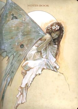 Notes-book - fée bleue