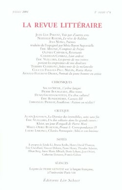 Revue litteraire n 4 (la)