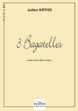 3 bagatelles pour flute a bec et piano