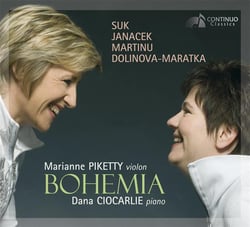 Bohemia, oeuvres pour violon et piano