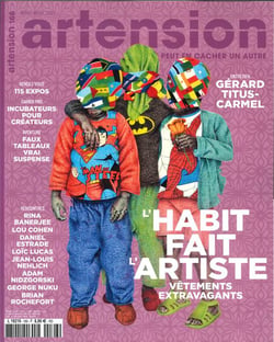 Revue artension n.166 : l'habit fait l'artiste : mars/avril 2021