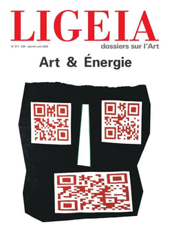Revue Ligeia n.217-220 : Art & énergie