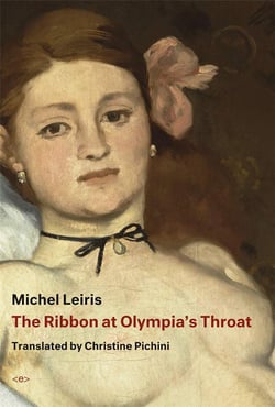 Michel leiris the ribbon at olympia's throat