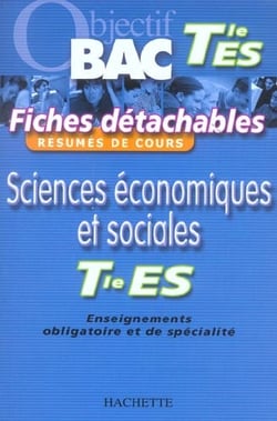Objectif bac - sciences économiques et sociales - terminale es