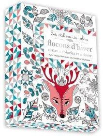 Petit coffret enluminure - hiver à illuminer