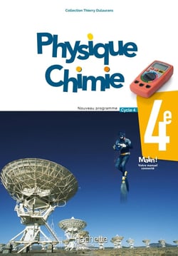 Physique-chimie - cycle 4 / 4e - livre de l'élève