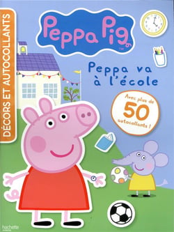 Peppa Pig-Décors et autocollants -L'école