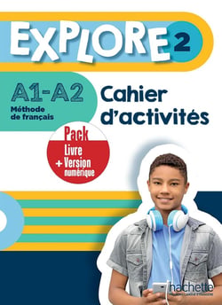 Explore 2 : pack cahier d'activités + version numérique (A1-A2)