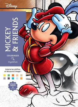 Art-thérapie - Coloriages mystères : Mickey & friends