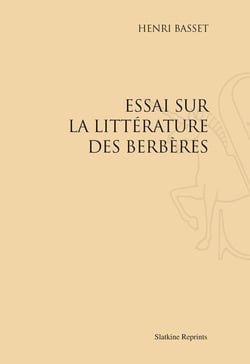 Essai sur la littérature des berbères