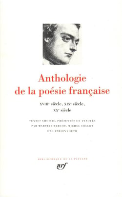 Anthologie de la poésie française Tome 2 - du XVIIIe au XXe siècle