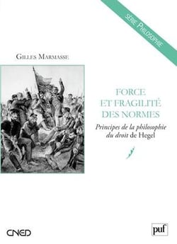 Forces et fragilités des normes - principes de la philosophie du droit de Hegel