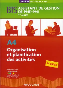 Les nouveaux a4 - organisation et planification des activités (2e édition)