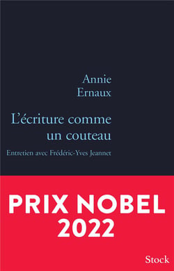 L'écriture comme un couteau