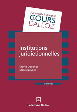 Institutions juridictionnelles (6e édition)