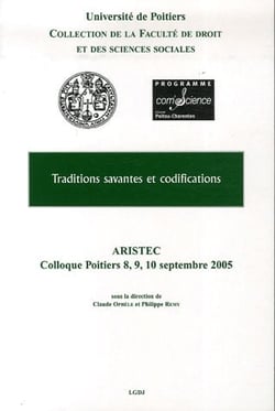 Traditions savantes et codifications
