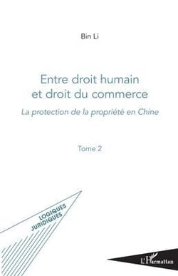 Entre droit humain et droit du commerce - la protection de la propriété en Chine t.2