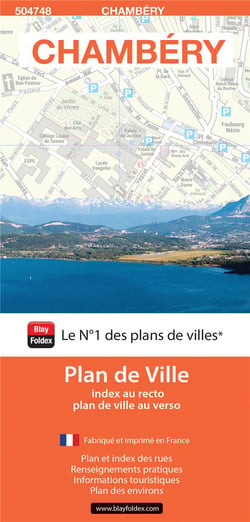 Chambéry : plan de ville (édition 2019)