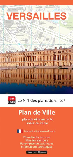 Versailles : Plan de ville (édition 2025)
