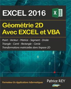 Géometrie 2d avec excel 2016 et vba
