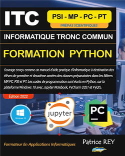 ITC Informatique Tronc Commun MPSI - Formation Python : Jupyter PyCharm PyQt5