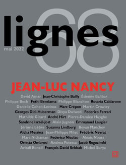 REVUE LIGNES n.68 : Jean-Luc Nancy