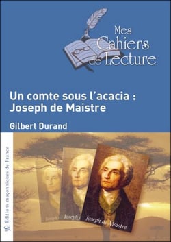 Un comte sous l'acacia - joseph de maistre