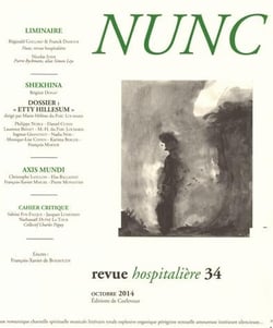 Revue nunc n.34 : dossier Etty Hillesum