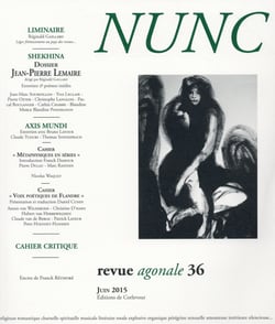 Nunc n°36 Dossier Jean-Pierre Lemaire