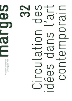 Marges n.32 : circulation des idées dans l'art contemporain