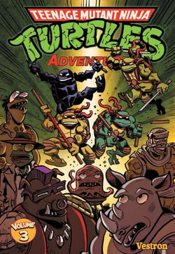 Teenage Mutant Ninja Turtles adventures Tome 3
