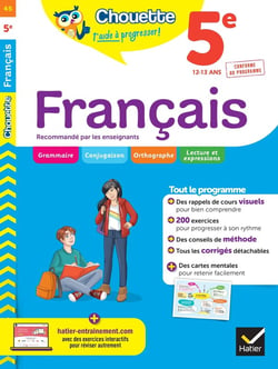 Chouette entraînement : français - 5e